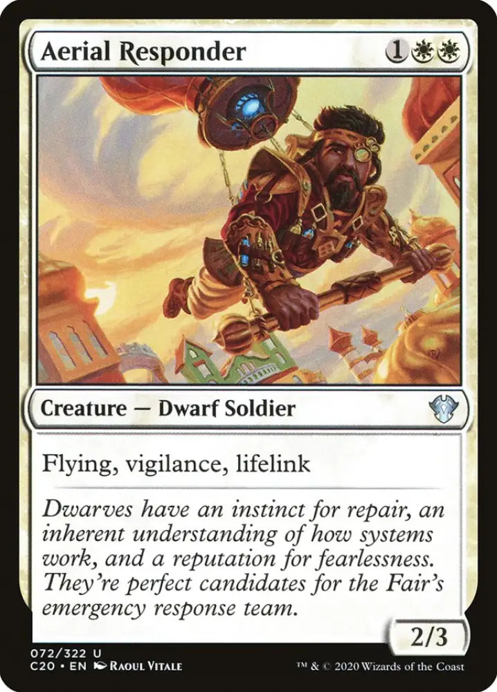 Aerial Responder [Commander 2020] - MTG Single