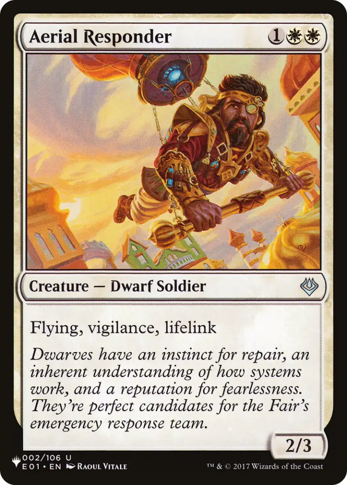 Aerial Responder [The List] - MTG Single