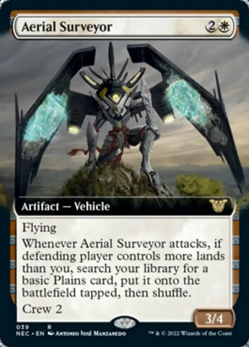 Aerial Surveyor (Extended Art) [Kamigawa: Neon Dynasty Commander] - MTG Single