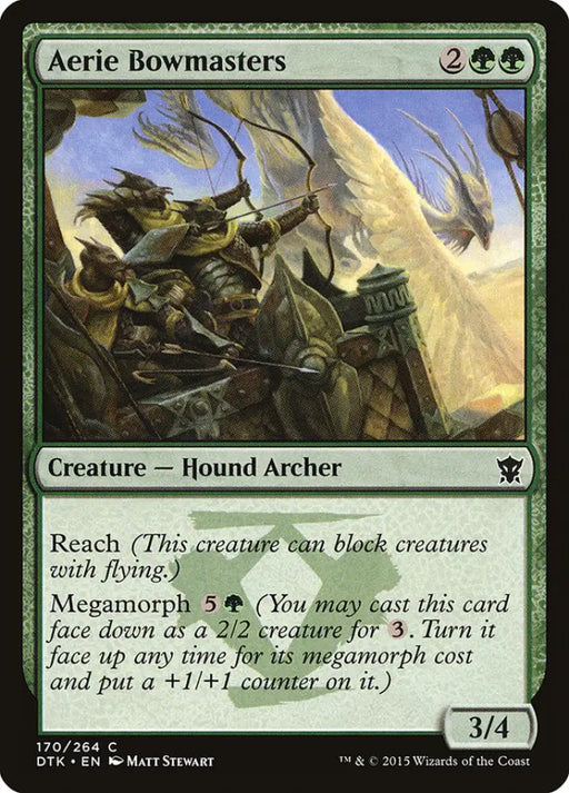 Aerie Bowmasters [Dragons of Tarkir] - MTG Single