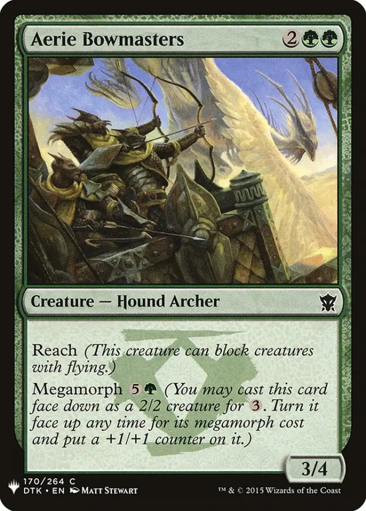 Aerie Bowmasters [Mystery Booster] - MTG Single