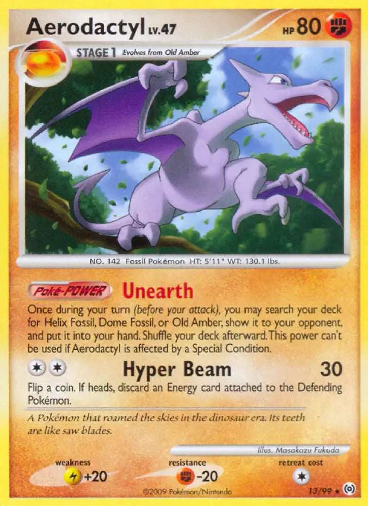 Aerodactyl (13/99) [Platinum: Arceus] - Pokemon Single