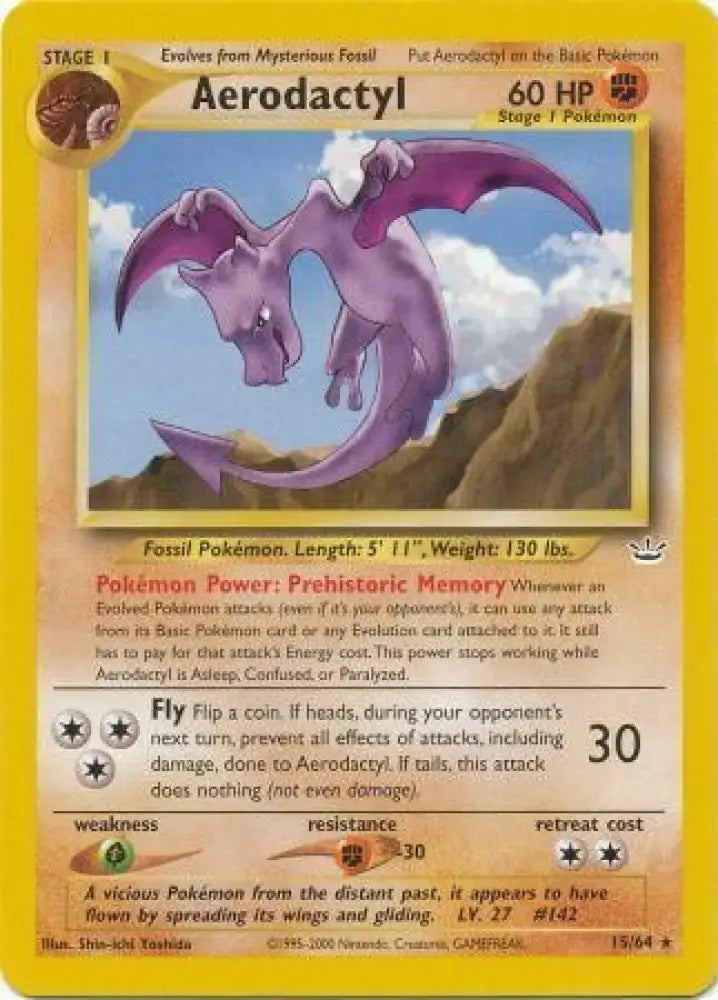 Aerodactyl (15/64) [Neo Revelation Unlimited] - Pokemon Single