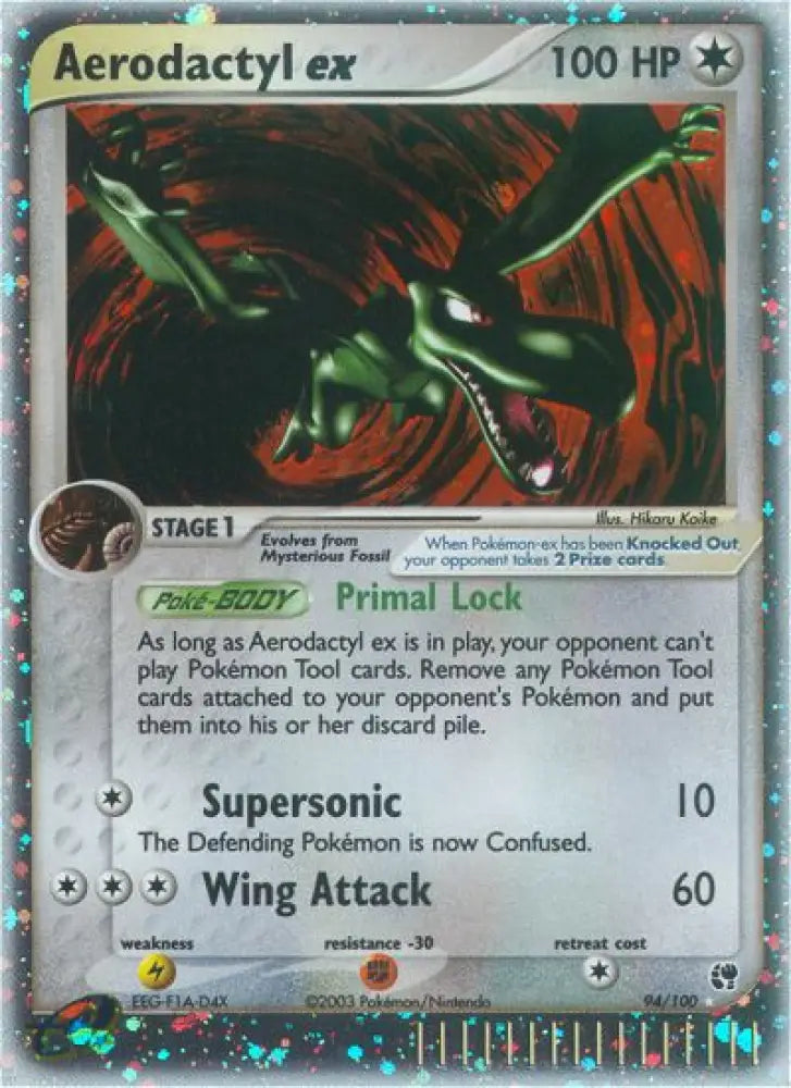 Aerodactyl ex (94/100) [EX: Sandstorm] - Pokemon Single