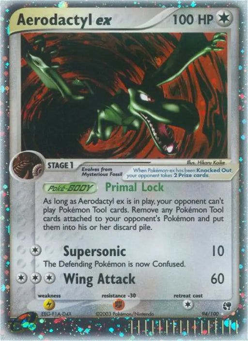 Aerodactyl ex (94/100) [EX: Sandstorm] - Pokemon Single