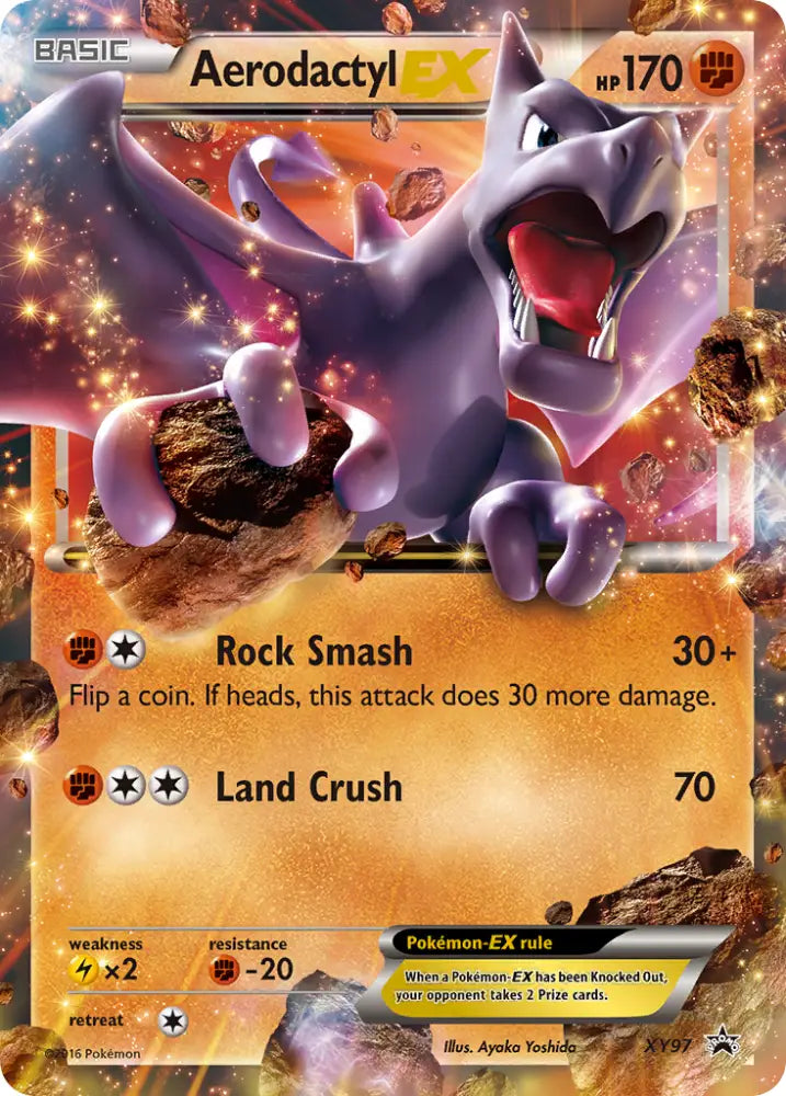 Aerodactyl EX (XY97) [XY: Black Star Promos] - Pokemon Single