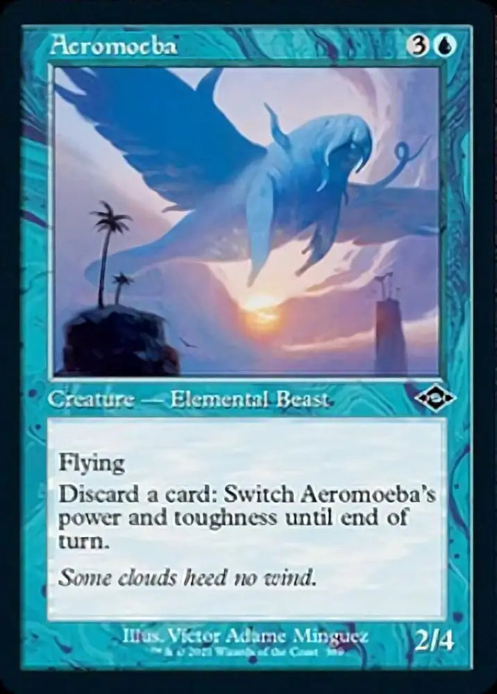 Aeromoeba (Retro Foil Etched) [Modern Horizons 2] - MTG Single