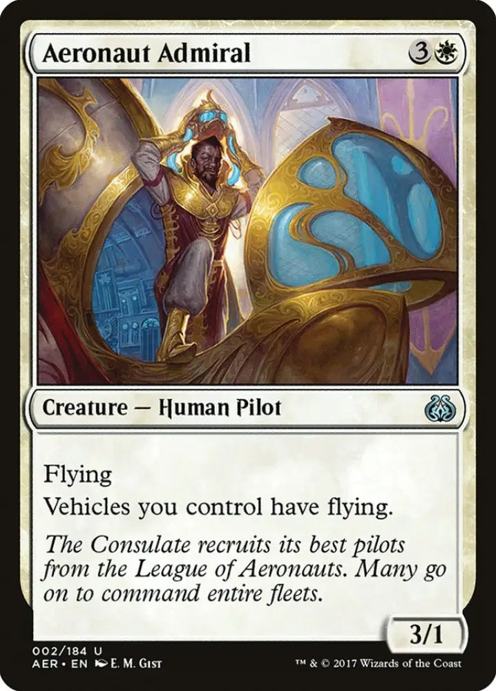 Aeronaut Admiral [Aether Revolt] - MTG Single