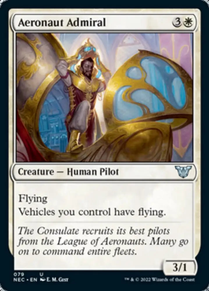 Aeronaut Admiral [Kamigawa: Neon Dynasty Commander] - MTG Single