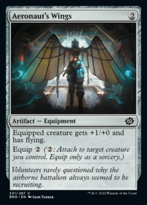 Aeronaut’s Wings [The Brothers’ War] - MTG Single