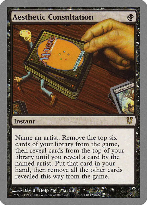 Aesthetic Consultation [Unhinged] - MTG Single