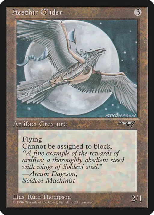 Aesthir Glider (Solo Rider) [Alliances] - MTG Single