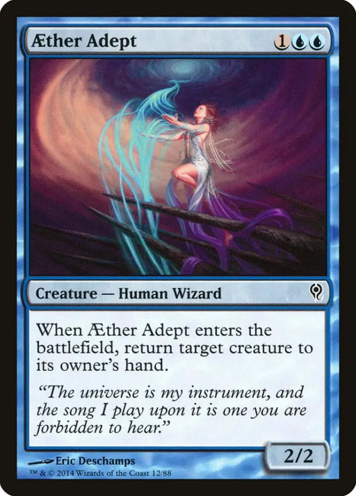 Aether Adept [Duel Decks: Jace vs. Vraska] - MTG Single