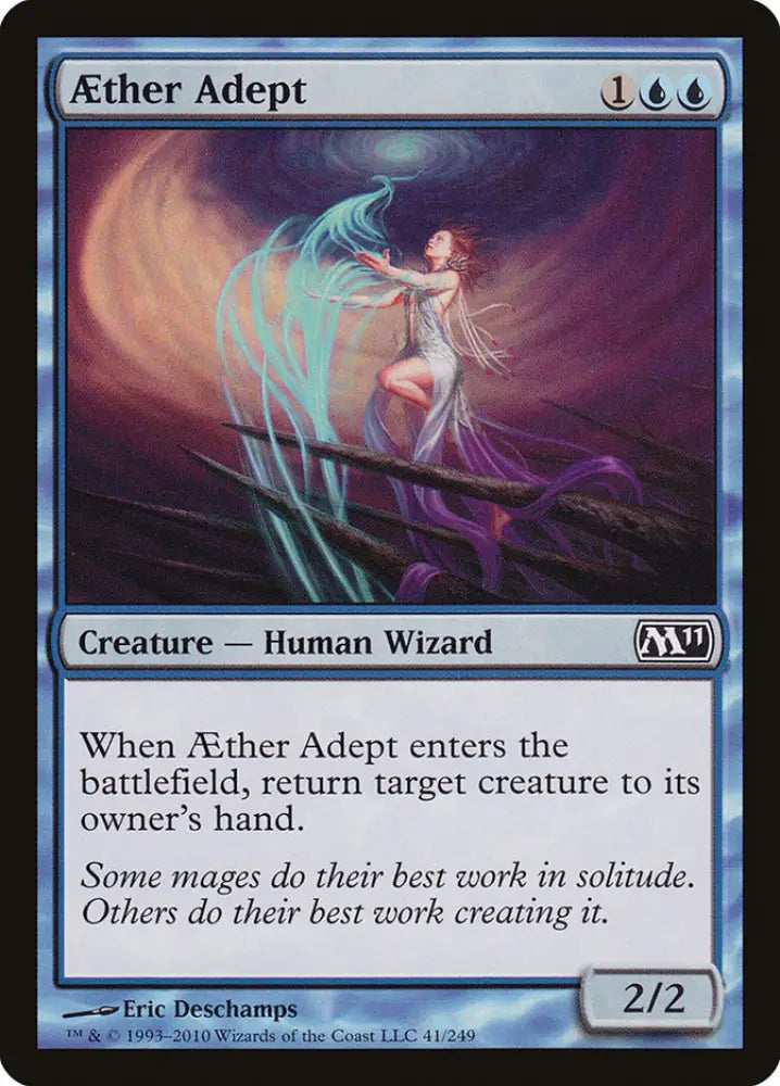 Aether Adept [Magic 2011] - MTG Single