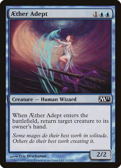 Aether Adept [Magic 2011] - MTG Single