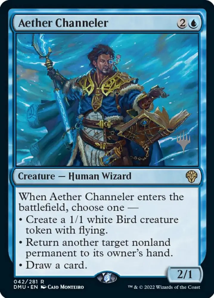 Aether Channeler (Promo Pack) [Dominaria United Promos] - MTG Single