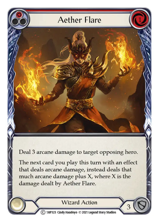 Aether Flare (Red) [1HP323] (History Pack 1) - Flesh And Blood Single