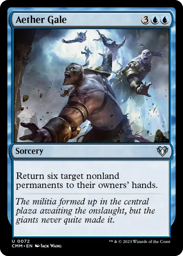 Aether Gale [Commander Masters] - MTG Single