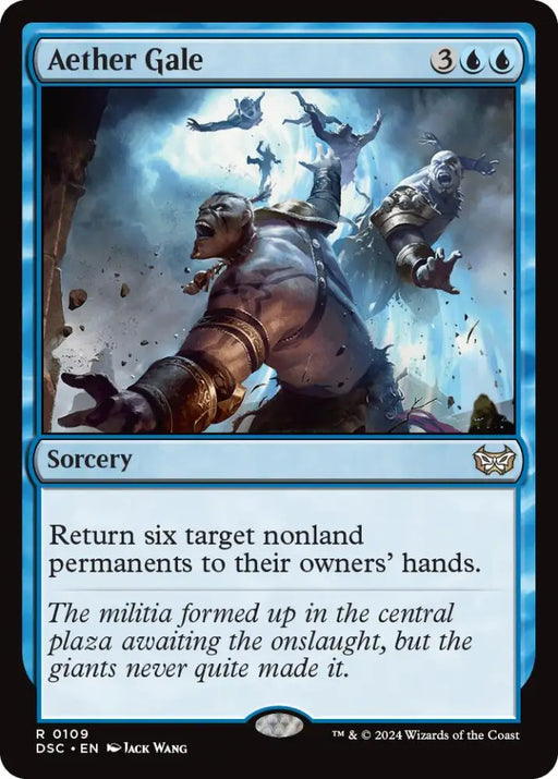 Aether Gale [Duskmourn: House of Horror Commander] - MTG Single