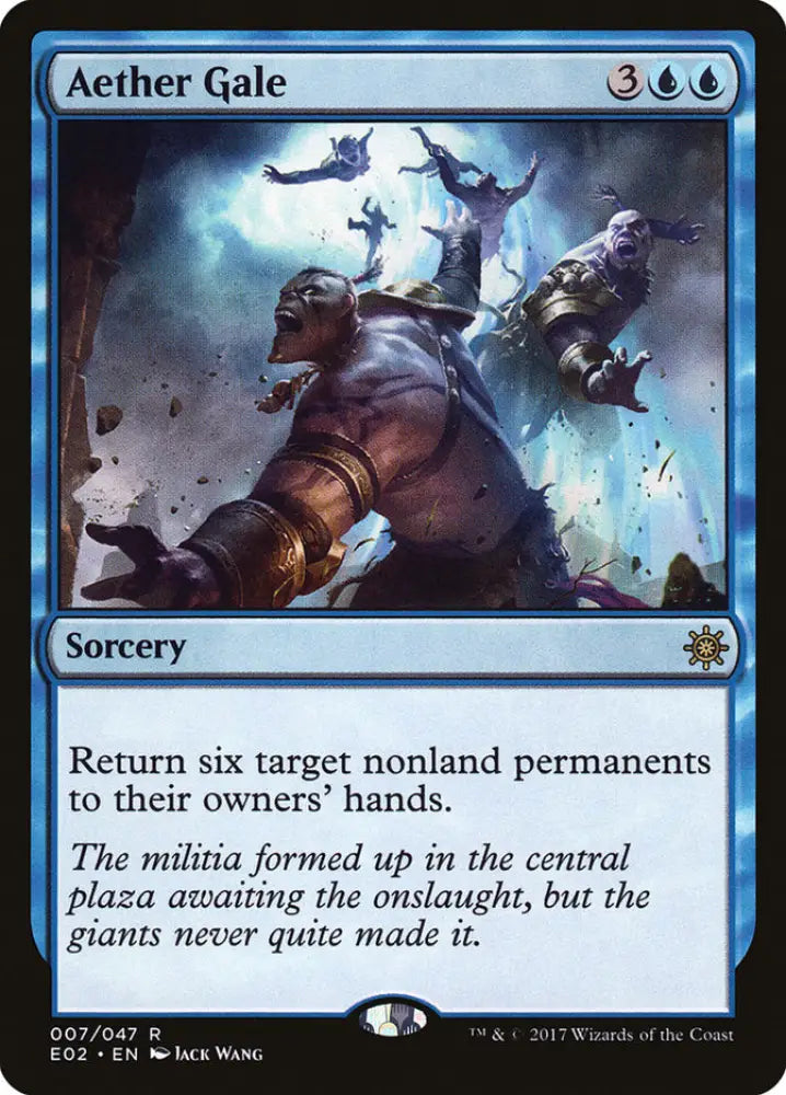 Aether Gale [Explorers of Ixalan] - MTG Single