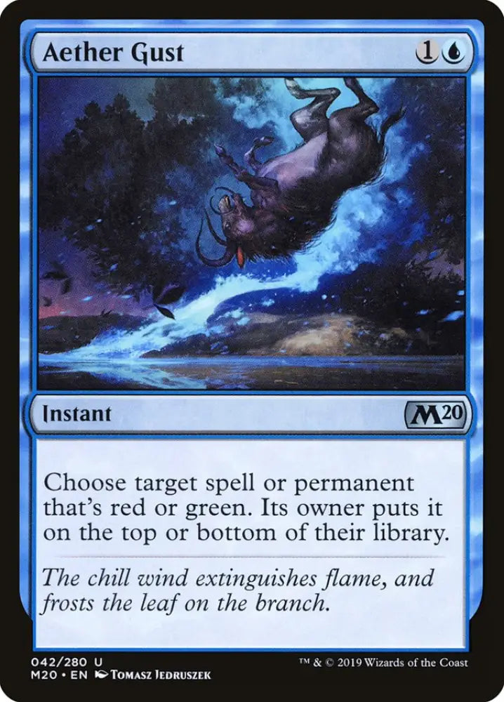 Aether Gust [Core Set 2020] - MTG Single