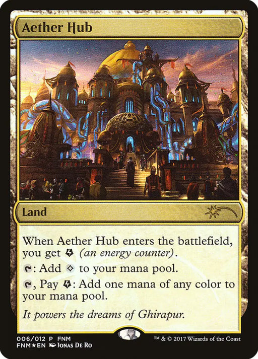 Aether Hub [Friday Night Magic 2017] - MTG Single