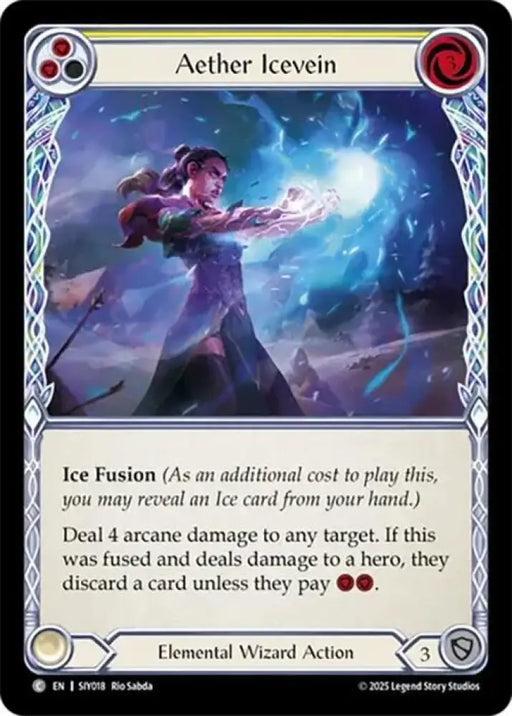 Aether Icevein (Yellow) (SIY018) [Silver Age Chapter 1]