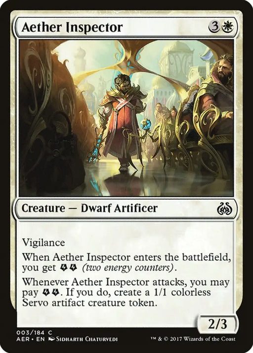 Aether Inspector [Aether Revolt] - MTG Single