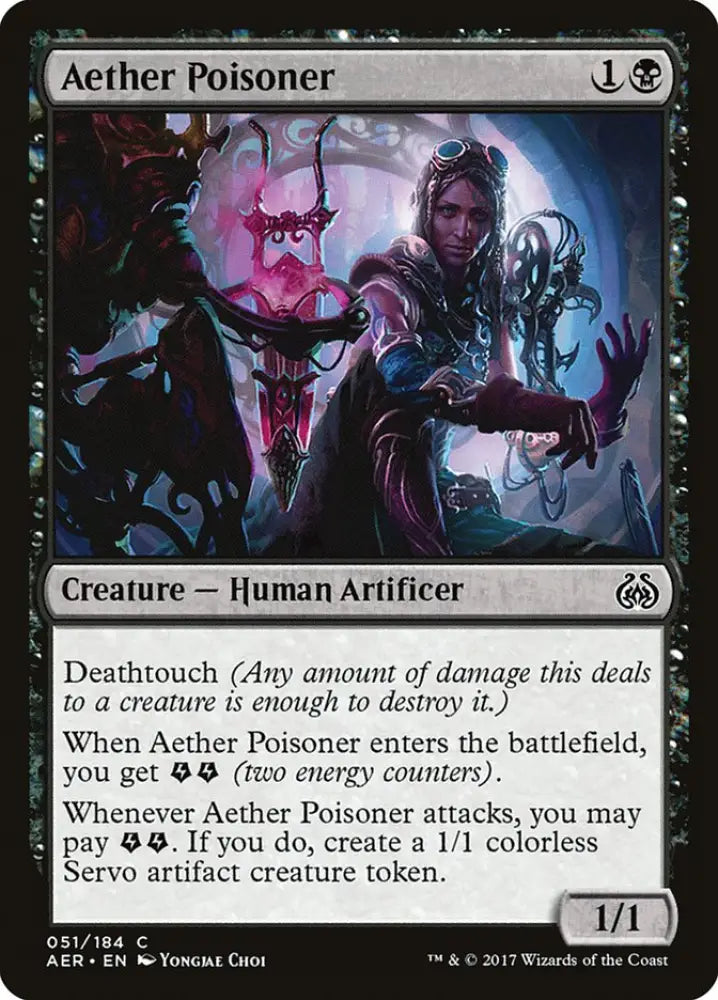 Aether Poisoner [Aether Revolt] - MTG Single
