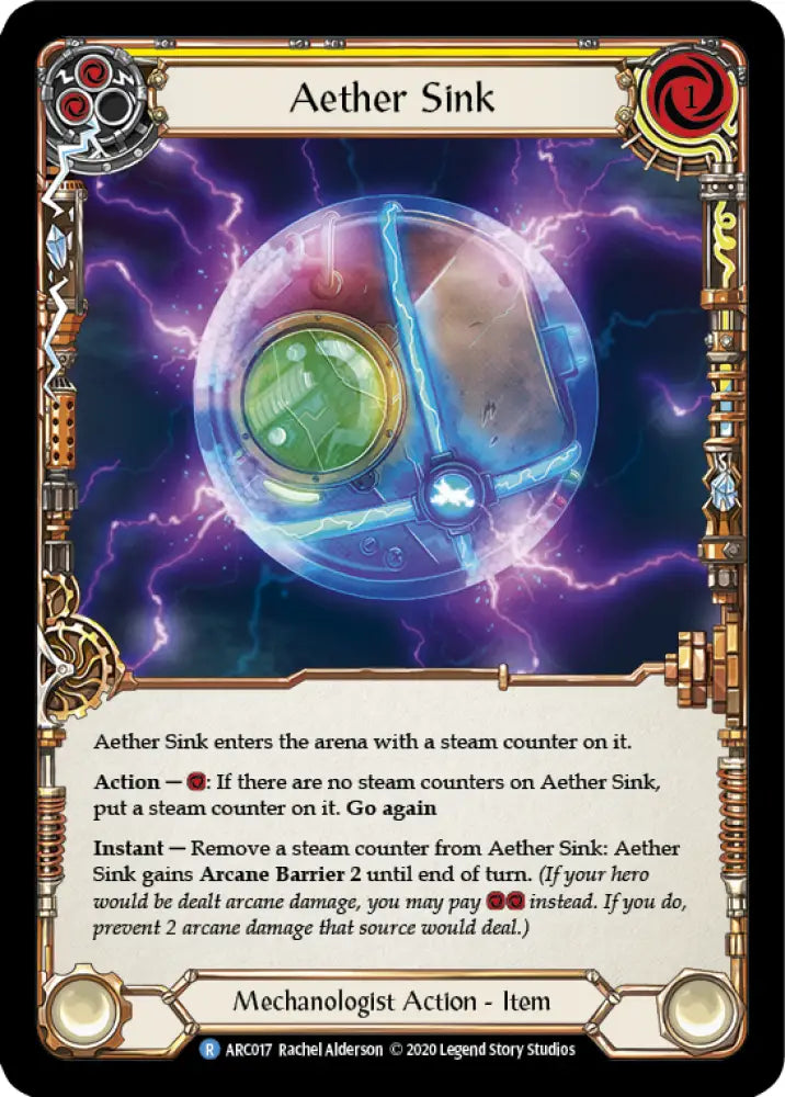 Aether Sink [Arcane Rising Unlimited] Unlimited Normal - Flesh And Blood Single