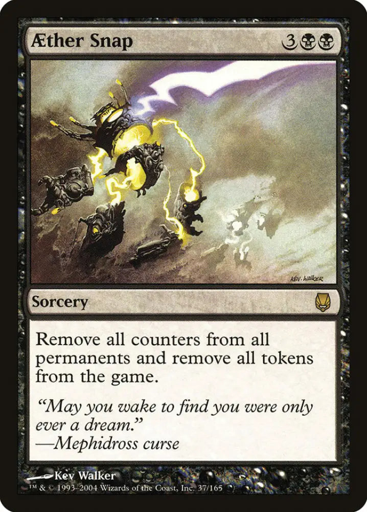 Aether Snap [Darksteel] - MTG Single