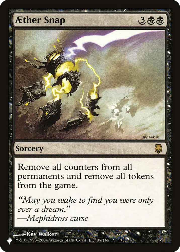 Aether Snap [The List] - MTG Single