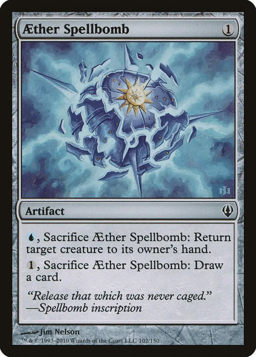 Aether Spellbomb [Archenemy] - MTG Single