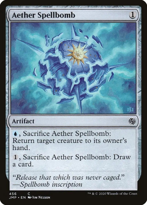 Aether Spellbomb [Jumpstart] - MTG Single