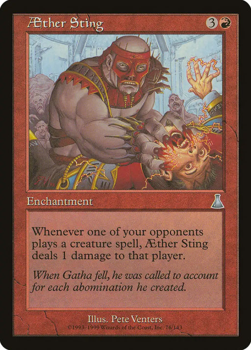 Aether Sting [Urza’s Destiny] - MTG Single