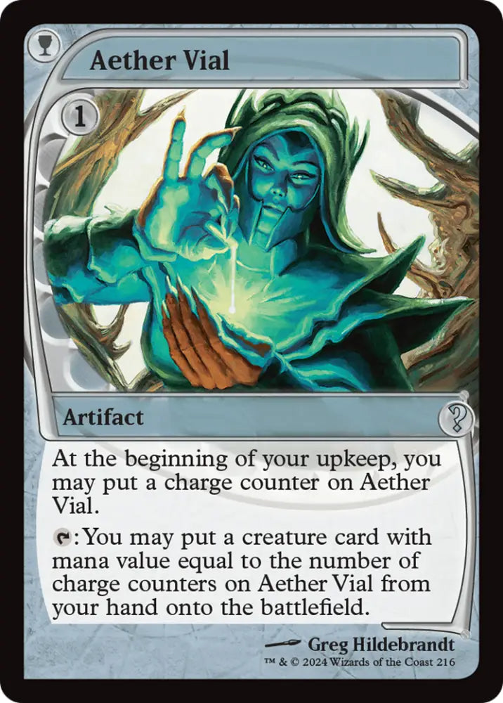 Aether Vial (Future Sight) [Mystery Booster 2] - MTG Single