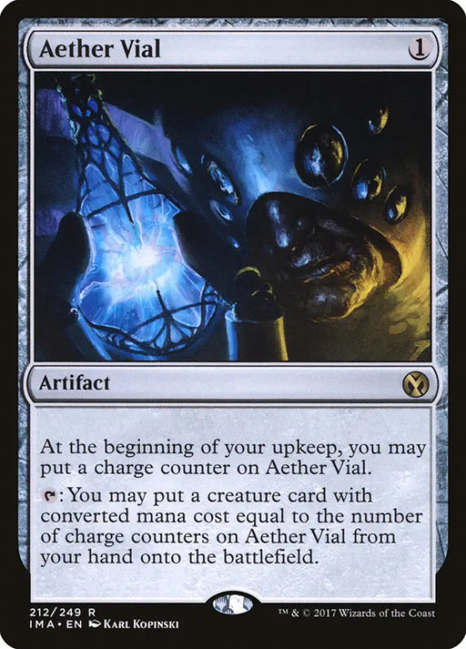 Aether Vial [Iconic Masters] - MTG Single