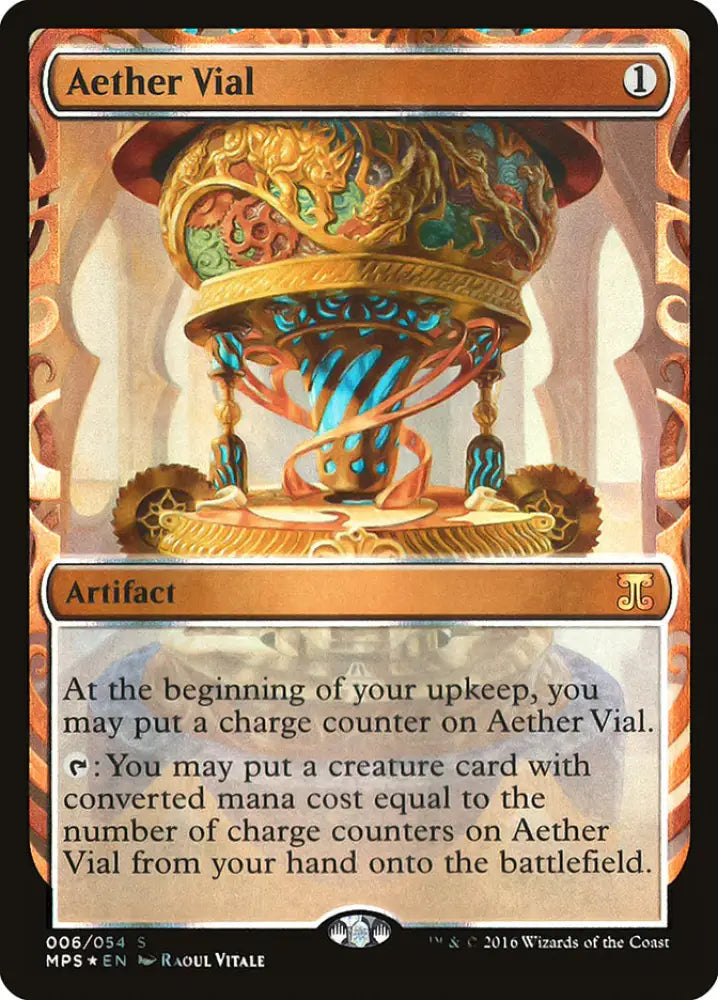 Aether Vial [Kaladesh Inventions] - MTG Single