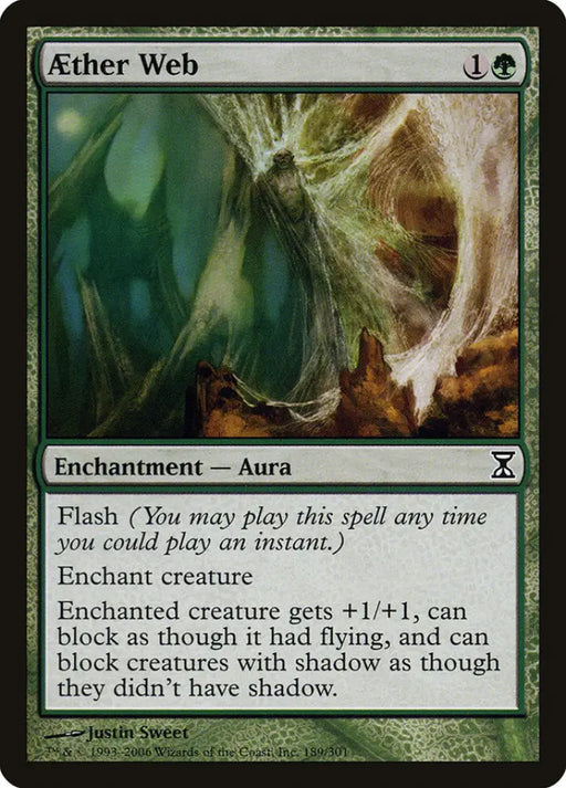 Aether Web [Time Spiral] - MTG Single