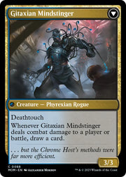Aetherblade Agent // Gitaxian Mindstinger [March of the Machine] - MTG Single