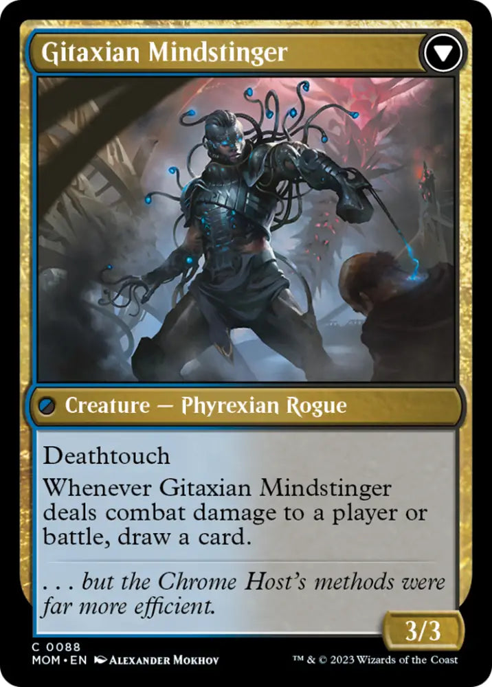 Aetherblade Agent // Gitaxian Mindstinger [March of the Machine] - MTG Single