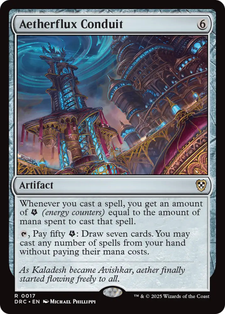 Aetherflux Conduit [Aetherdrift Commander] - MTG Single
