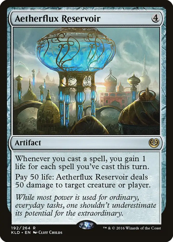 Aetherflux Reservoir [Kaladesh] - MTG Single