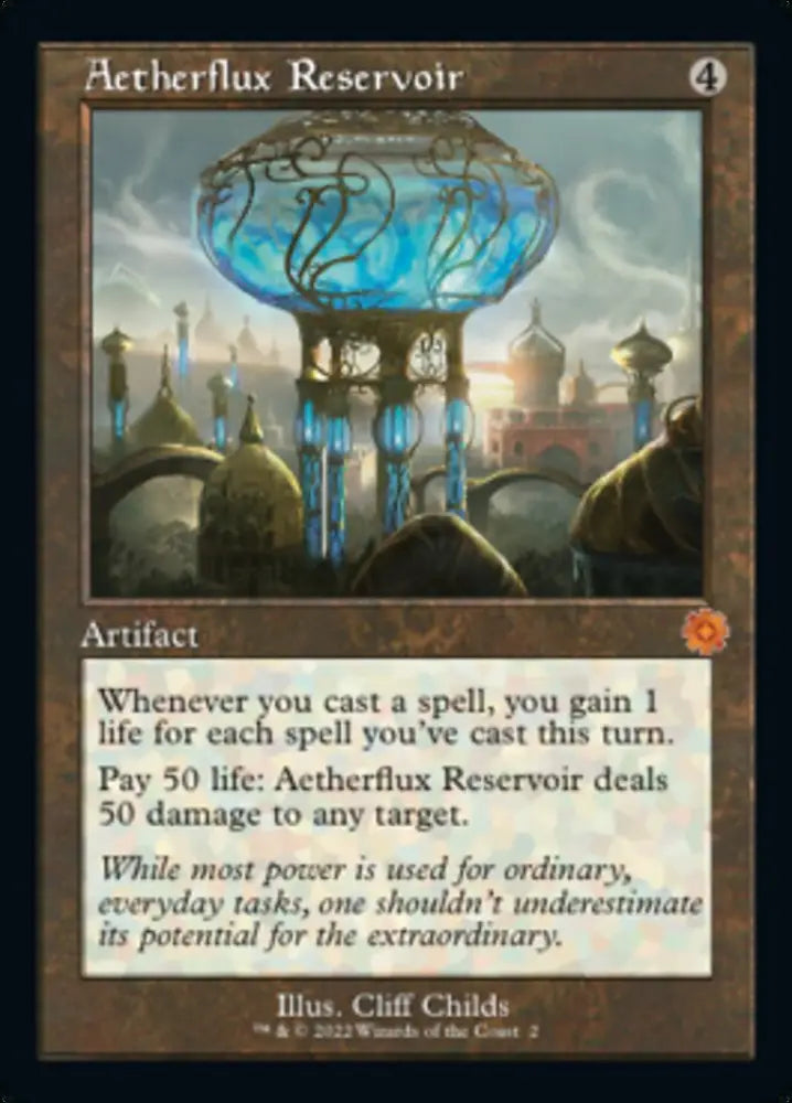 Aetherflux Reservoir (Retro) [The Brothers’ War Retro Artifacts] - MTG Single