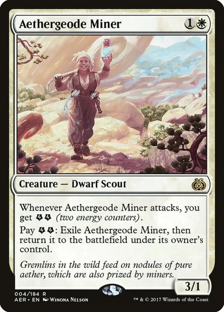Aethergeode Miner [Aether Revolt] - MTG Single