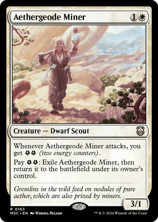 Aethergeode Miner [Modern Horizons 3 Commander] - MTG Single