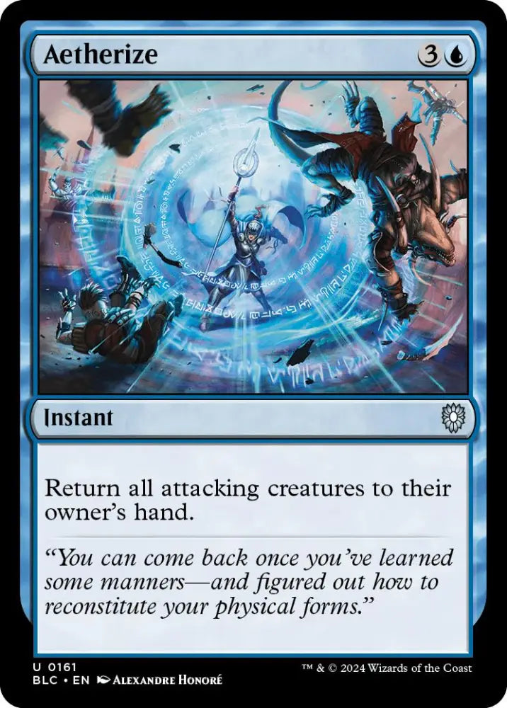 Aetherize [Bloomburrow Commander] - MTG Single
