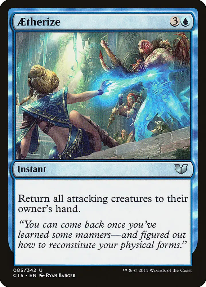 Aetherize [Commander 2015] - MTG Single