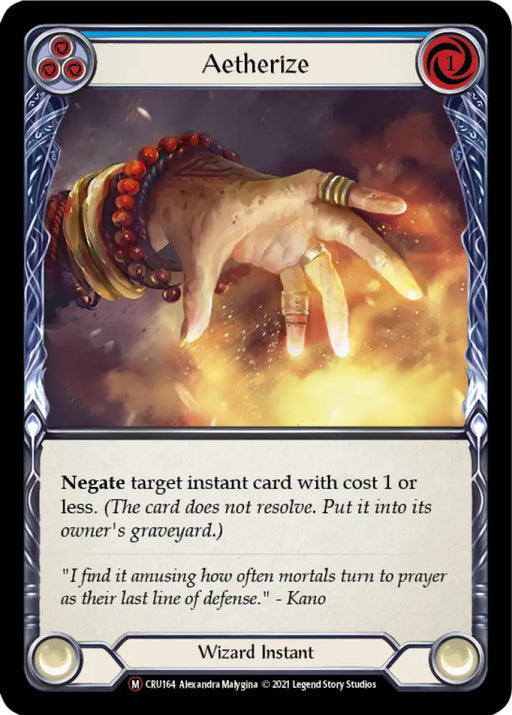 Aetherize [Crucible of War Unlimited] Unlimited Normal - Flesh And Blood Single