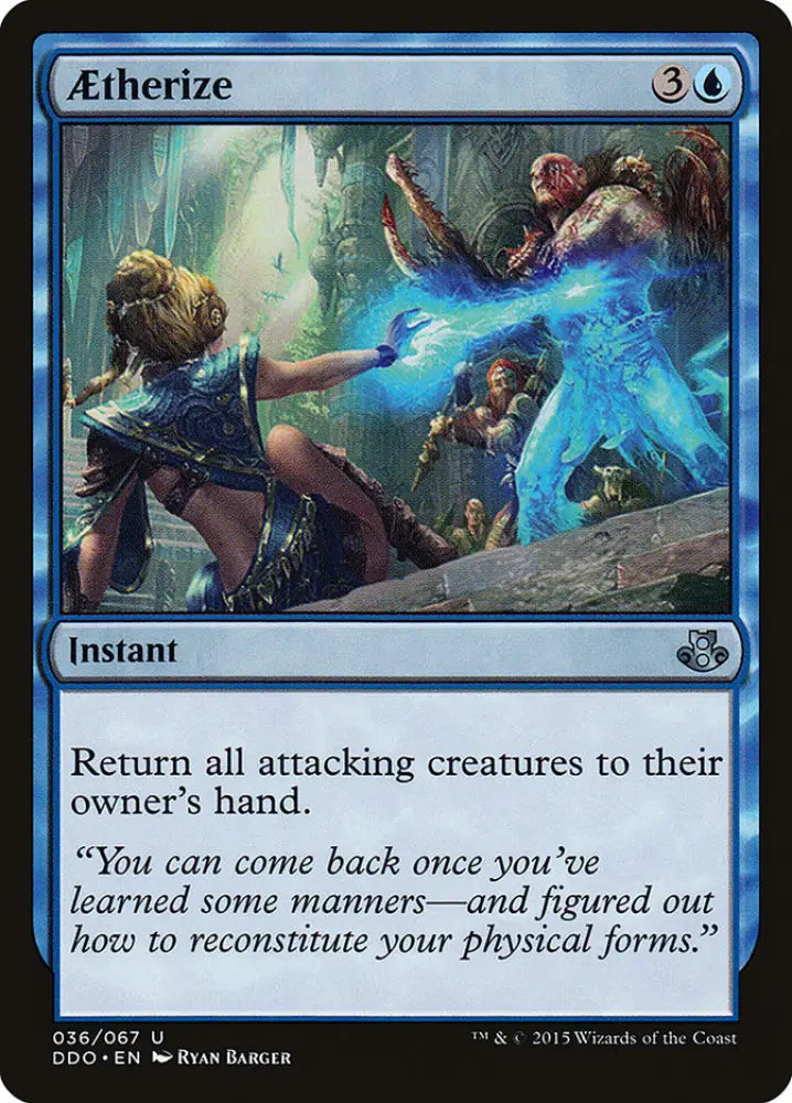 Aetherize [Duel Decks: Elspeth vs. Kiora] - MTG Single